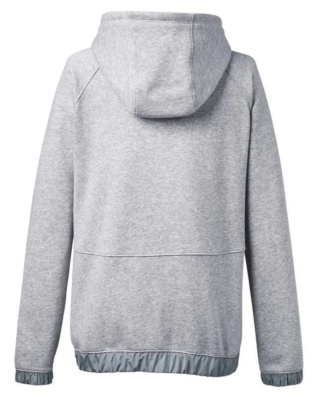 Under Armour Ladies' Hustle Full-Zip Hooded Sweatshirt — view 3
