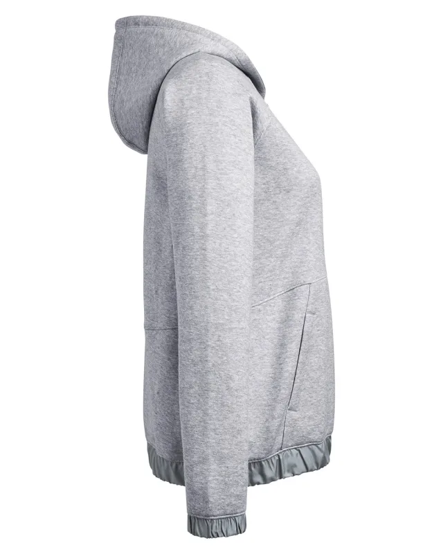 Under Armour Ladies' Hustle Full-Zip Hooded Sweatshirt — view 5