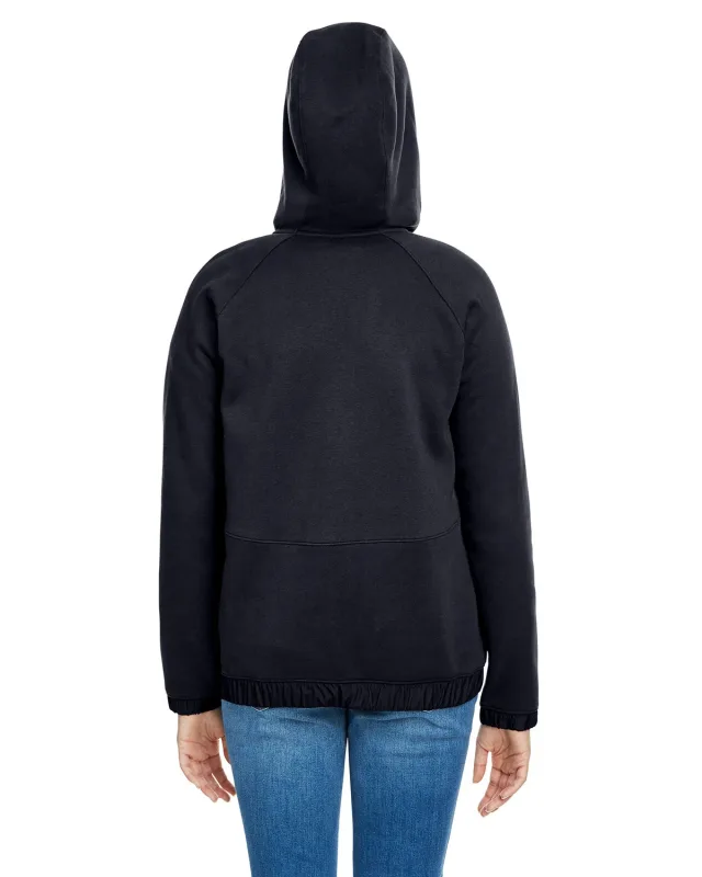 Under Armour Ladies' Hustle Full-Zip Hooded Sweatshirt — view 9