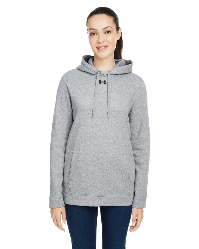 Under Armour Ladies' Hustle Pullover Hooded Sweatshirt — view 10