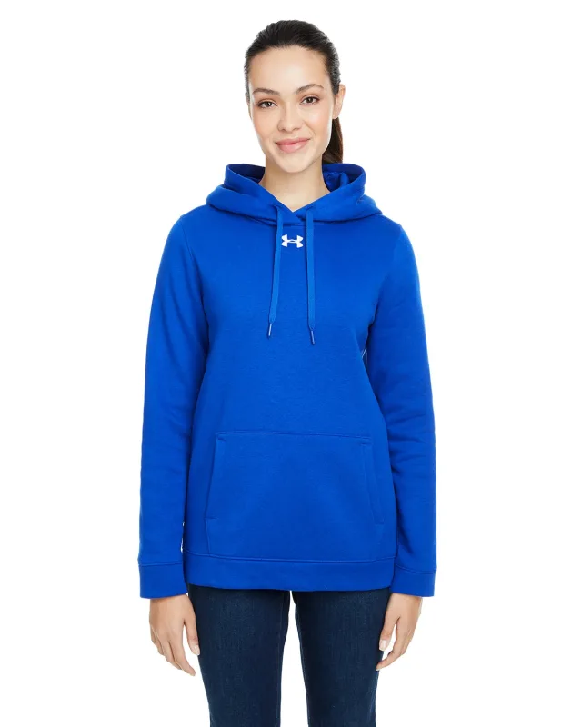 Under Armour Ladies' Hustle Pullover Hooded Sweatshirt — view 34