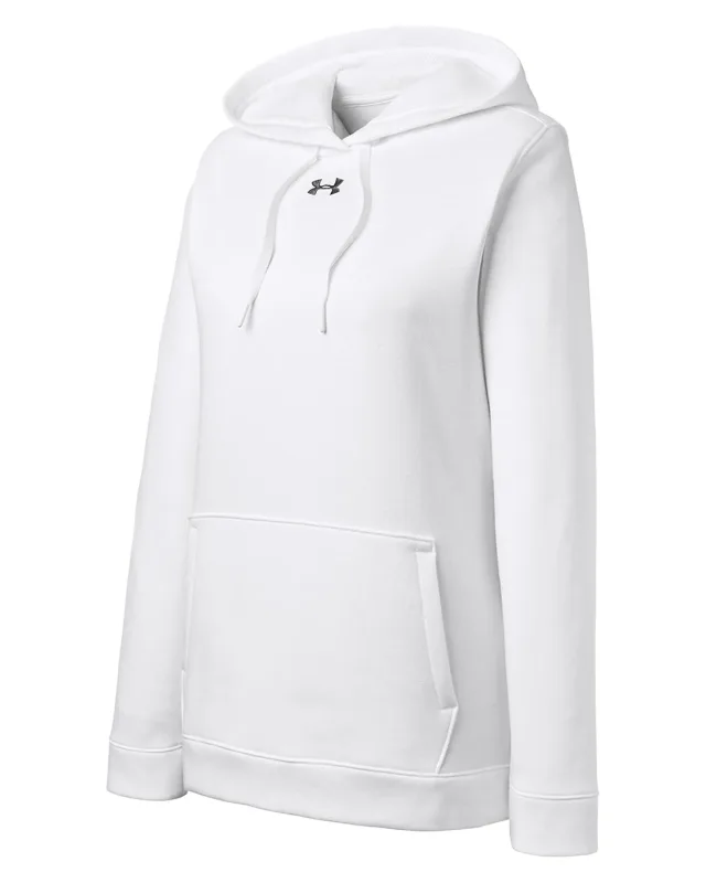 Under Armour Ladies' Hustle Pullover Hooded Sweatshirt — view 4