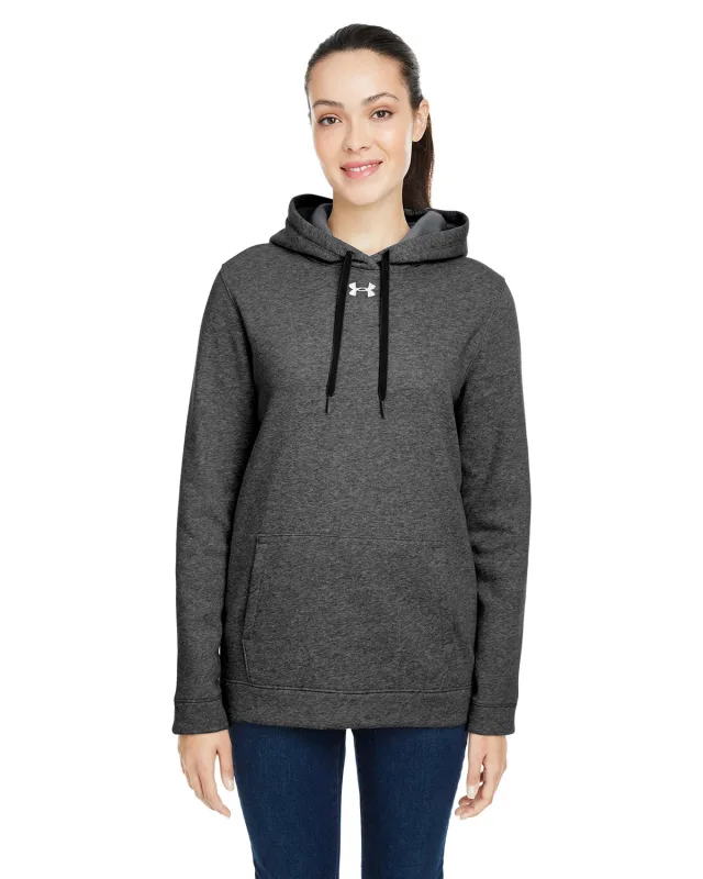 Under Armour Ladies' Hustle Pullover Hooded Sweatshirt — view 50