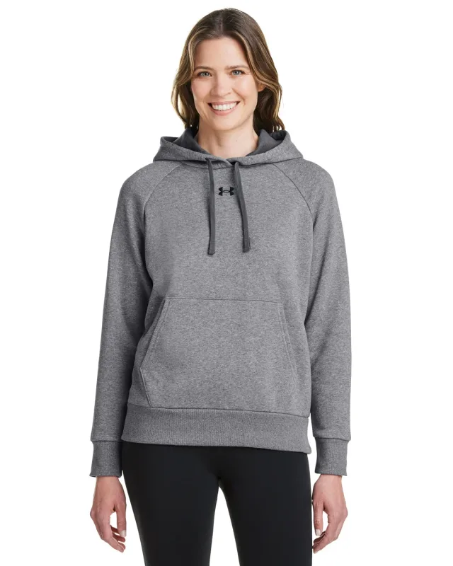 Under Armour Ladies' Rival Fleece Hooded Sweatshirt — view 10