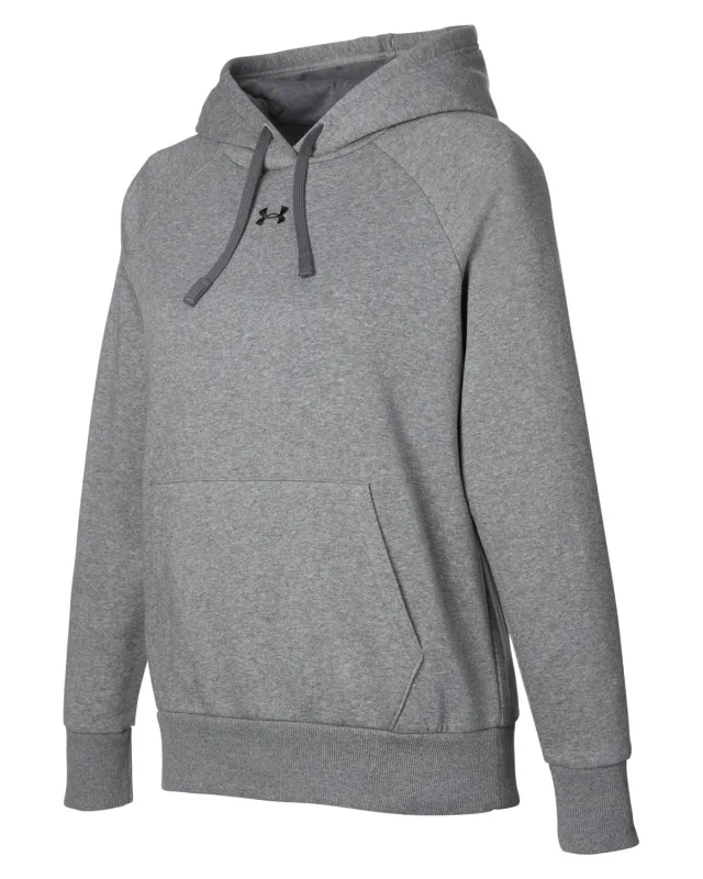 Under Armour Ladies' Rival Fleece Hooded Sweatshirt — view 12