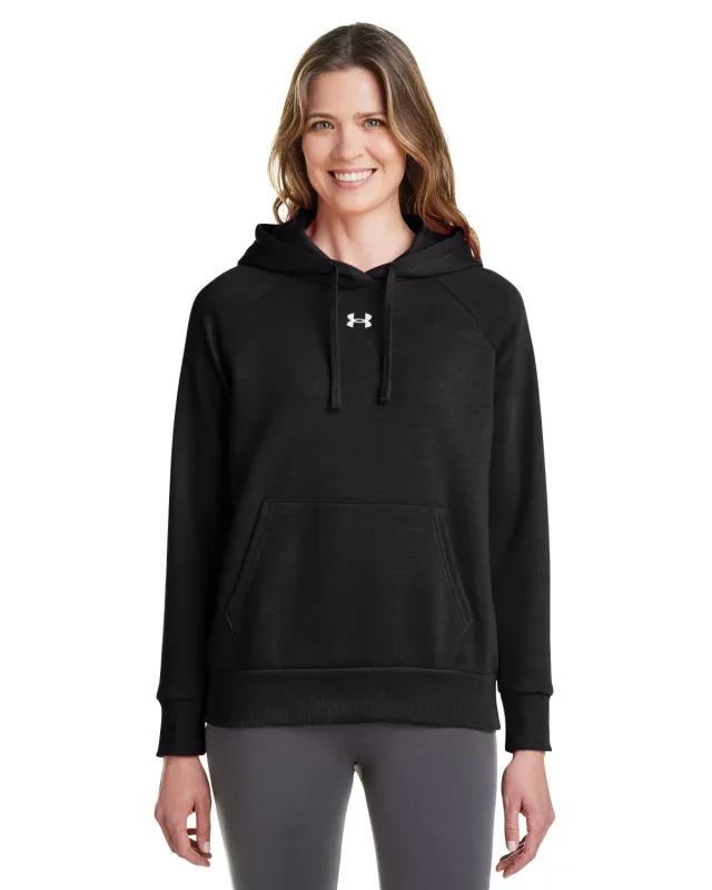 Under Armour Ladies' Rival Fleece Hooded Sweatshirt — view 18