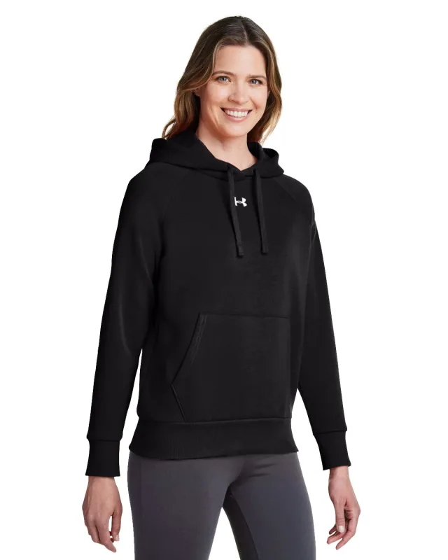 Under Armour Ladies' Rival Fleece Hooded Sweatshirt — view 23