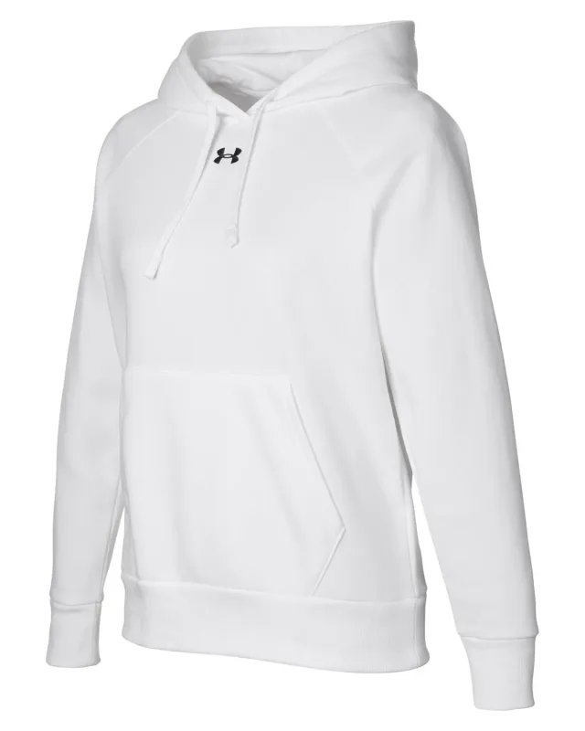 Under Armour Ladies' Rival Fleece Hooded Sweatshirt — view 4