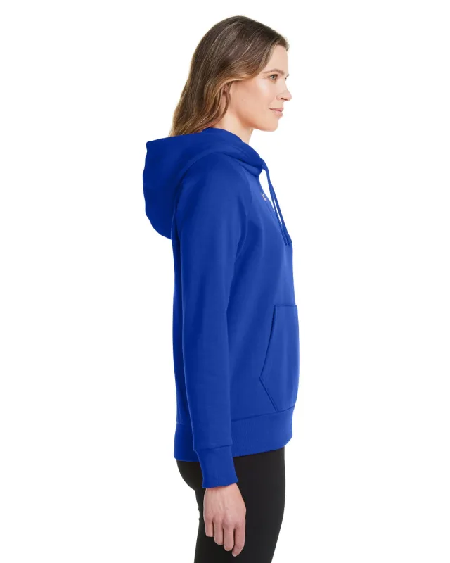 Under Armour Ladies' Rival Fleece Hooded Sweatshirt — view 40