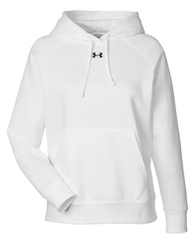 Under Armour Ladies' Rival Fleece Hooded Sweatshirt — view 6