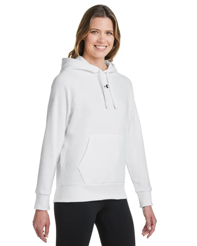 Under Armour Ladies' Rival Fleece Hooded Sweatshirt — view 7