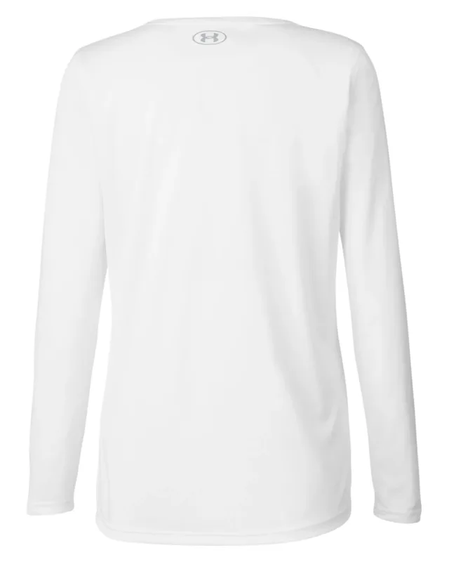 Under Armour Ladies' Team Tech Long-Sleeve T-Shirt — view 4