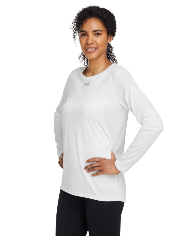 Under Armour Ladies' Team Tech Long-Sleeve T-Shirt — view 8