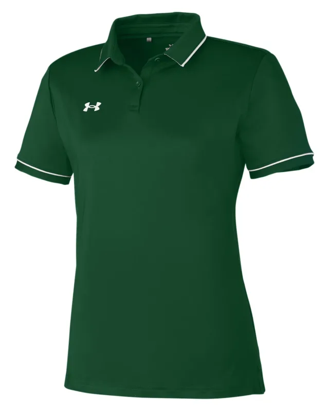 Under Armour Ladies' Tipped Teams Performance Polo — view 14