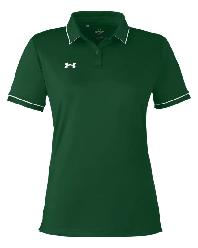 Under Armour Ladies' Tipped Teams Performance Polo — view 16