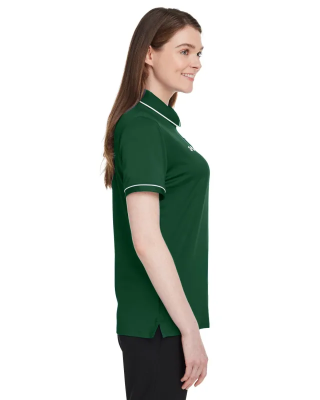 Under Armour Ladies' Tipped Teams Performance Polo — view 18