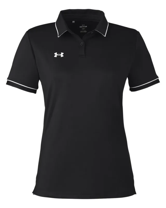 Under Armour Ladies' Tipped Teams Performance Polo — view 25