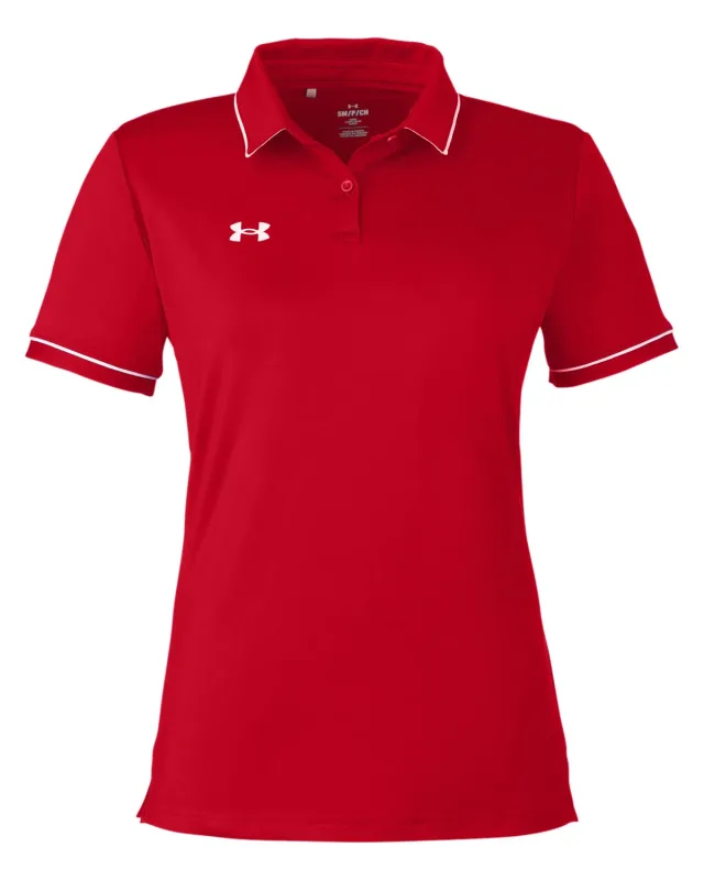 Under Armour Ladies' Tipped Teams Performance Polo — view 34