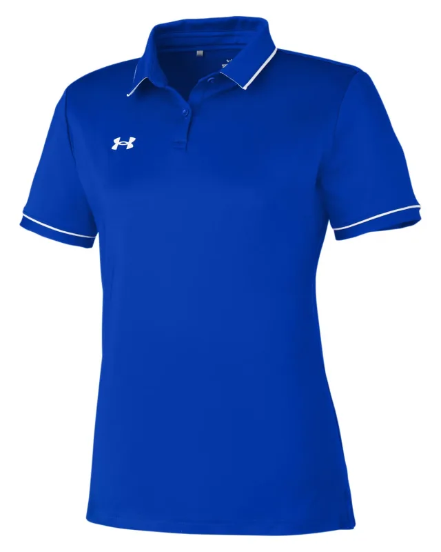Under Armour Ladies' Tipped Teams Performance Polo — view 41