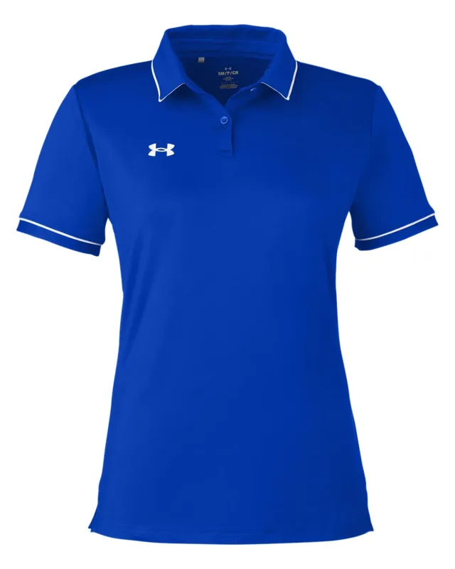 Under Armour Ladies' Tipped Teams Performance Polo — view 43