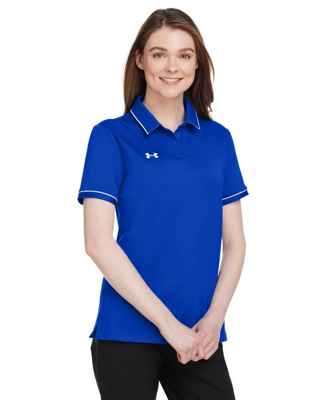 Under Armour Ladies' Tipped Teams Performance Polo — view 44