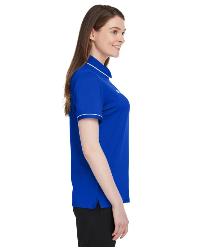 Under Armour Ladies' Tipped Teams Performance Polo — view 45