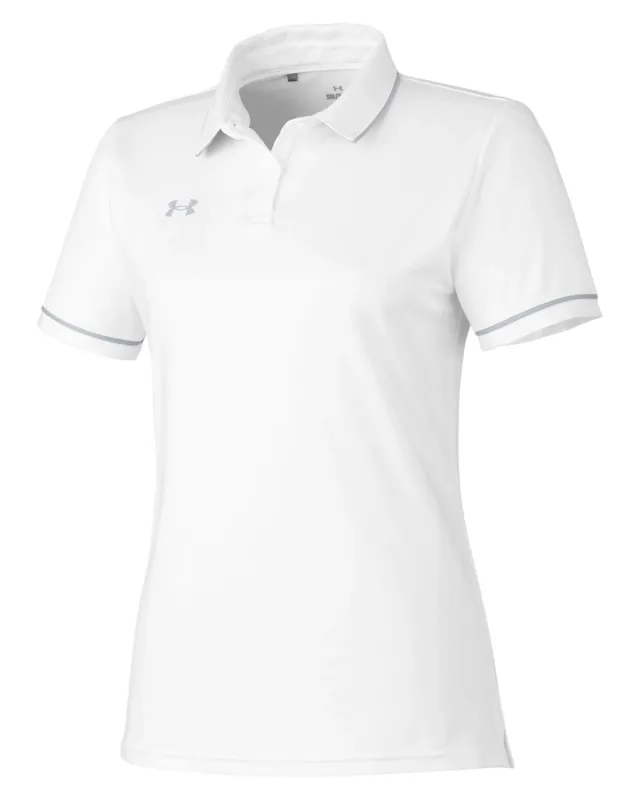 Under Armour Ladies' Tipped Teams Performance Polo — view 5