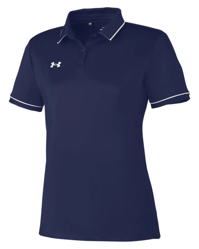 Under Armour Ladies' Tipped Teams Performance Polo — view 50