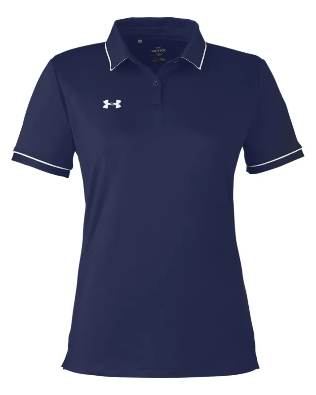 Under Armour Ladies' Tipped Teams Performance Polo — view 52