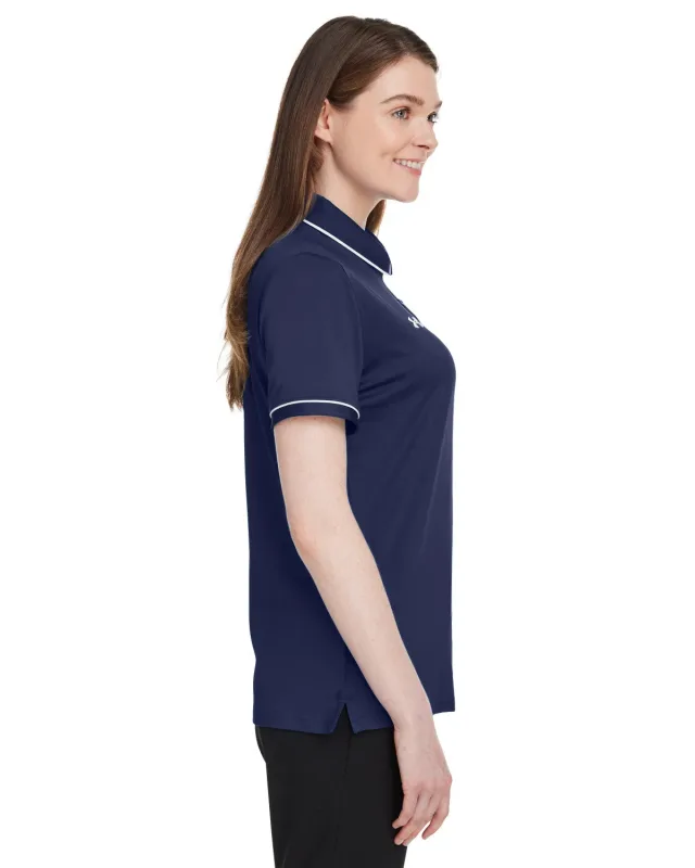 Under Armour Ladies' Tipped Teams Performance Polo — view 54
