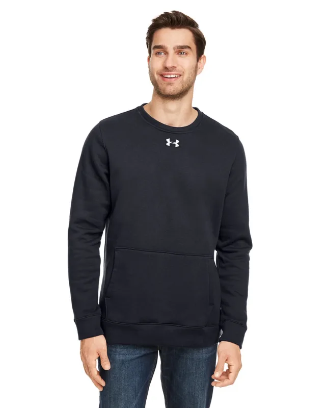 Under Armour Men's Hustle Fleece Crewneck Sweatshirt — view 10