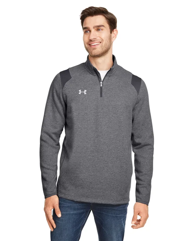 Under Armour Men's Hustle Quarter-Zip Pullover Sweatshirt — view 10