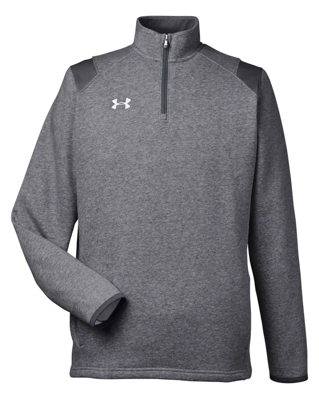 Under Armour Men's Hustle Quarter-Zip Pullover Sweatshirt — view 14