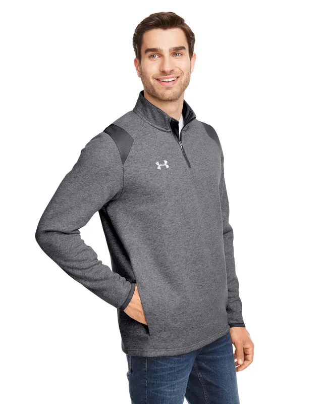 Under Armour Men's Hustle Quarter-Zip Pullover Sweatshirt — view 15