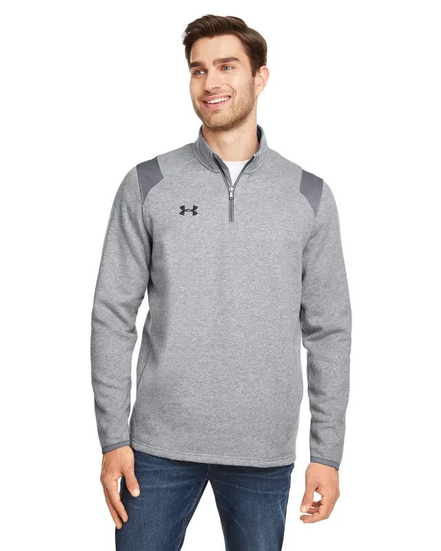 Under Armour Men's Hustle Quarter-Zip Pullover Sweatshirt — view 18