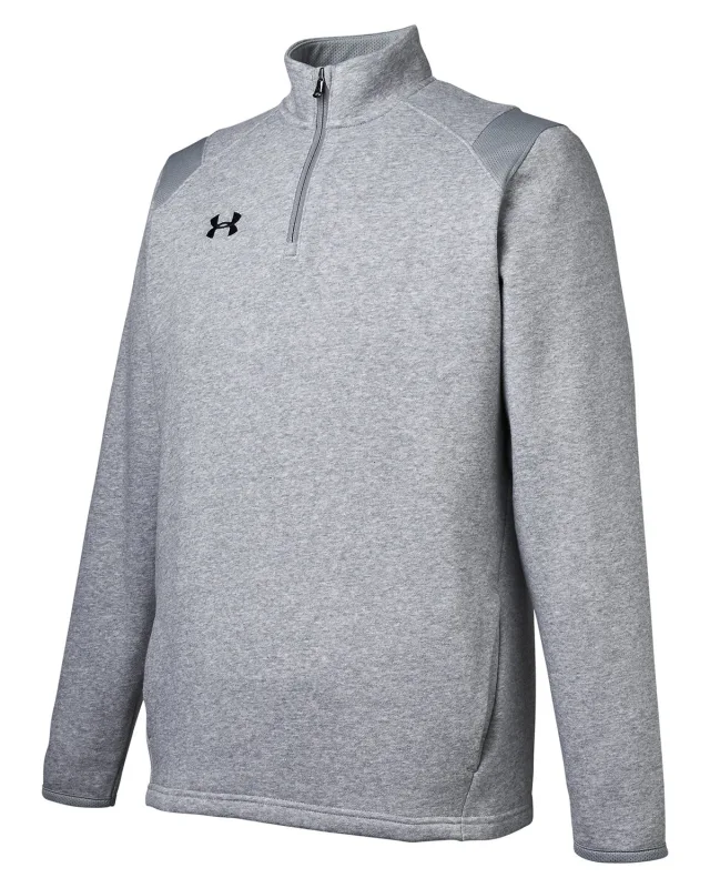 Under Armour Men's Hustle Quarter-Zip Pullover Sweatshirt — view 20