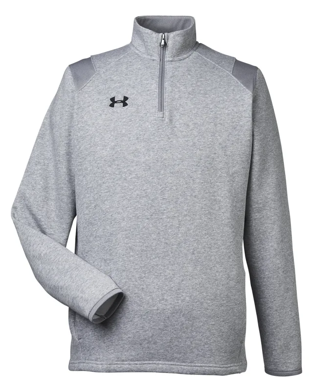 Under Armour Men's Hustle Quarter-Zip Pullover Sweatshirt — view 22