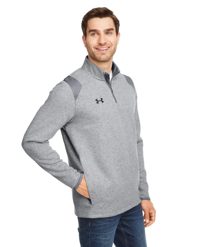 Under Armour Men's Hustle Quarter-Zip Pullover Sweatshirt — view 23