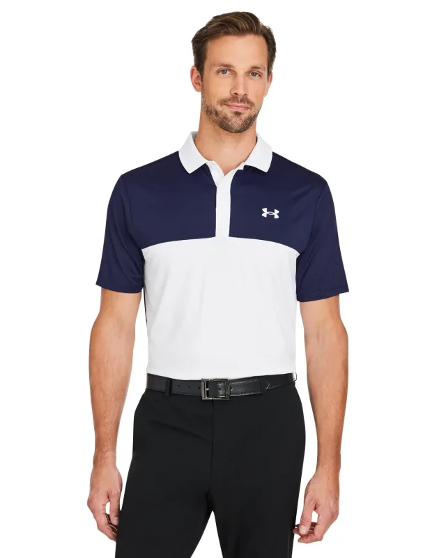 Under Armour Men's Performance 3.0 Colorblock Polo — view 2