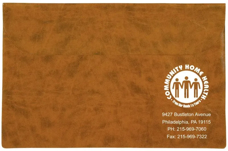 Custom Executive Vinyl Underarm Portfolio — view 3