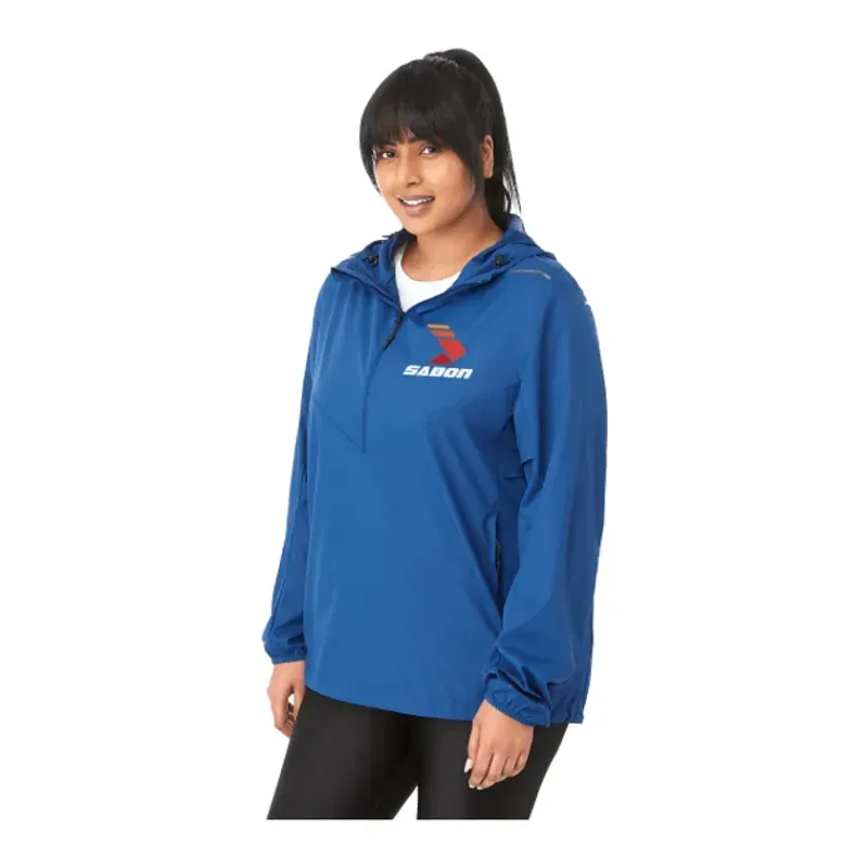 Personalized Bogart Eco Packable Half Zip Jacket - Unisex — view 13