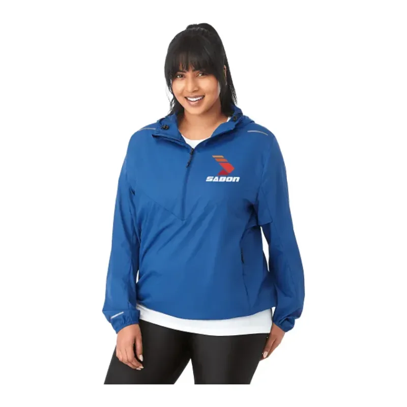 Personalized Bogart Eco Packable Half Zip Jacket - Unisex — view 17