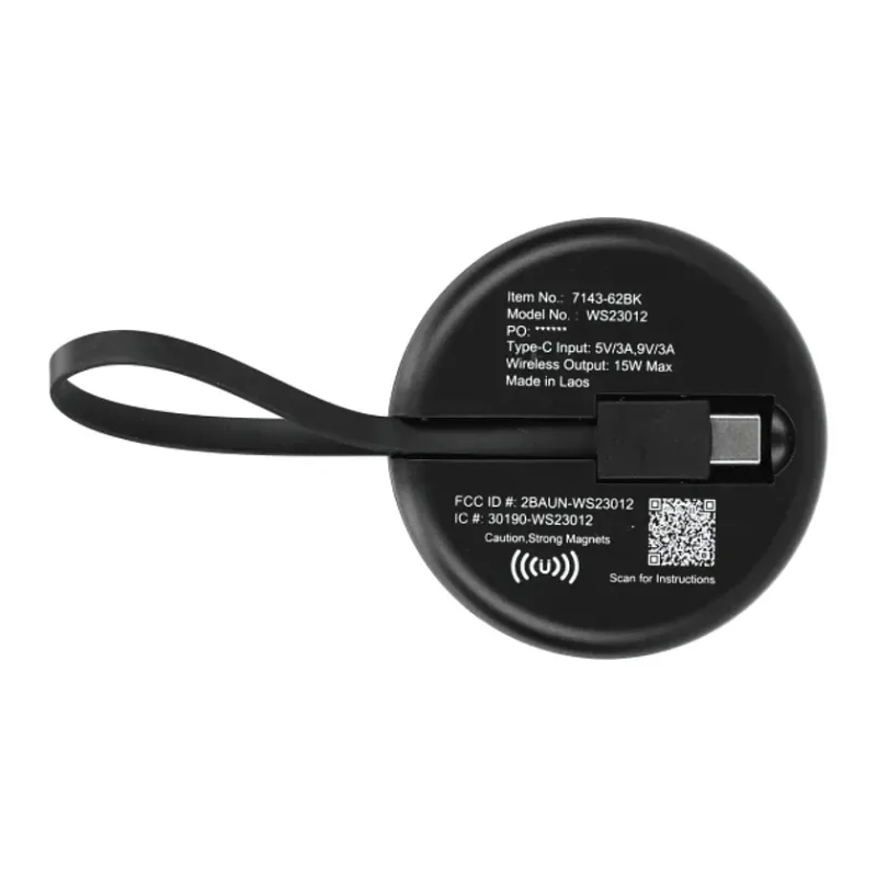 Universal Travel 15W Wireless Charger — view 3