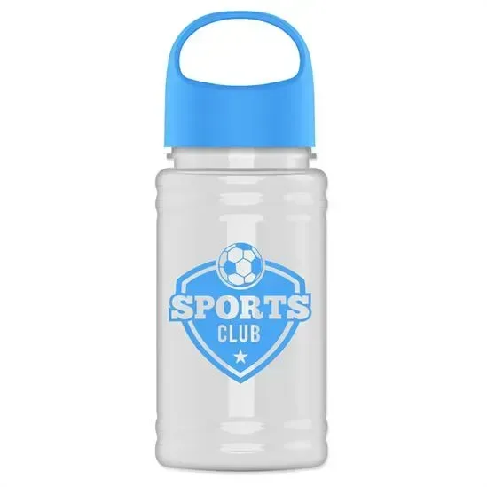 Mini RPET Bottle with Oval Crest Lid (16 oz.) — view 9