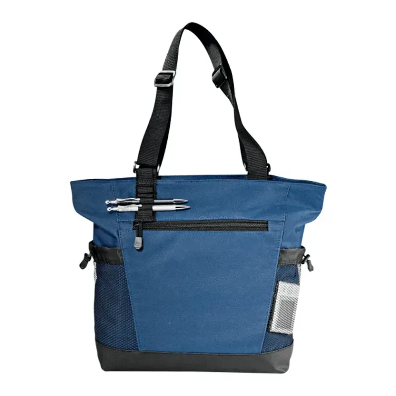 Custom Urban Passage Zippered Travel Business Tote — view 3