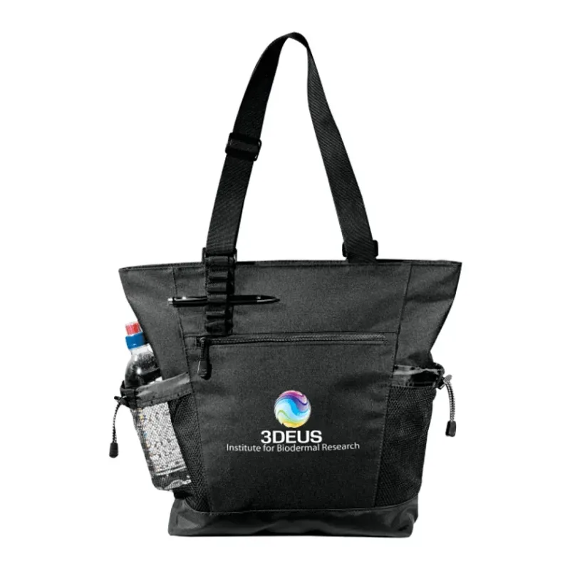 Custom Urban Passage Zippered Travel Business Tote — view 5
