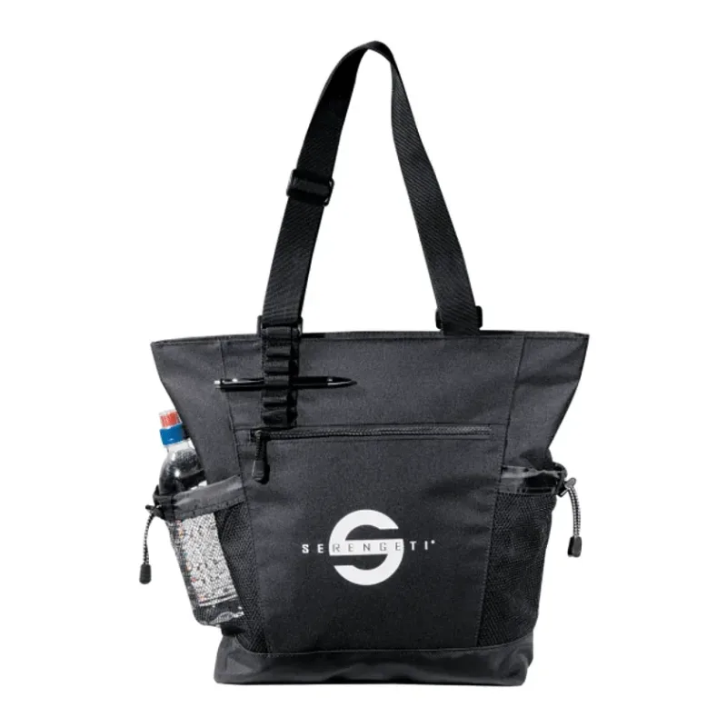 Custom Urban Passage Zippered Travel Business Tote — view 7