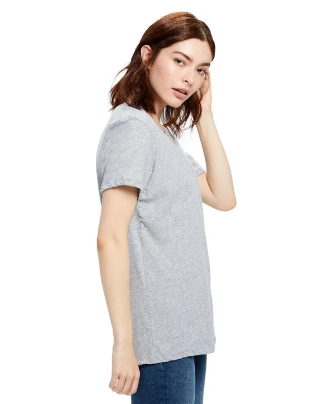 US Blanks Ladies' USA Made Loose Fit Boyfriend T-Shirt — view 12