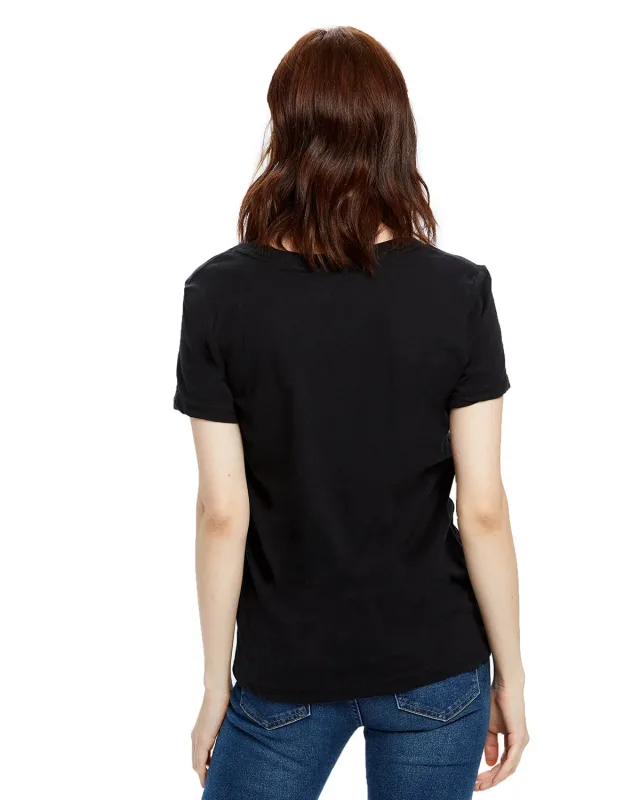 US Blanks Ladies' USA Made Loose Fit Boyfriend T-Shirt — view 13