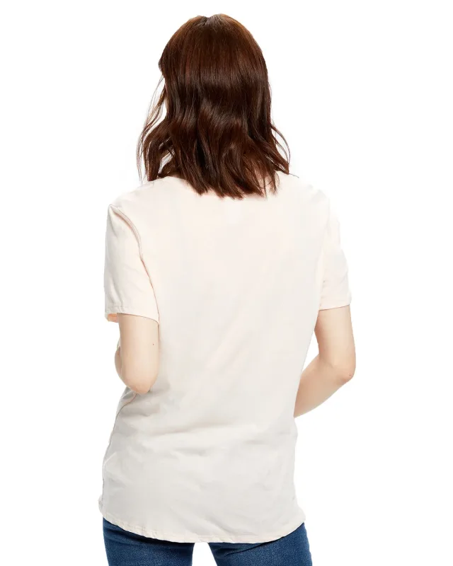 US Blanks Ladies' USA Made Loose Fit Boyfriend T-Shirt — view 4